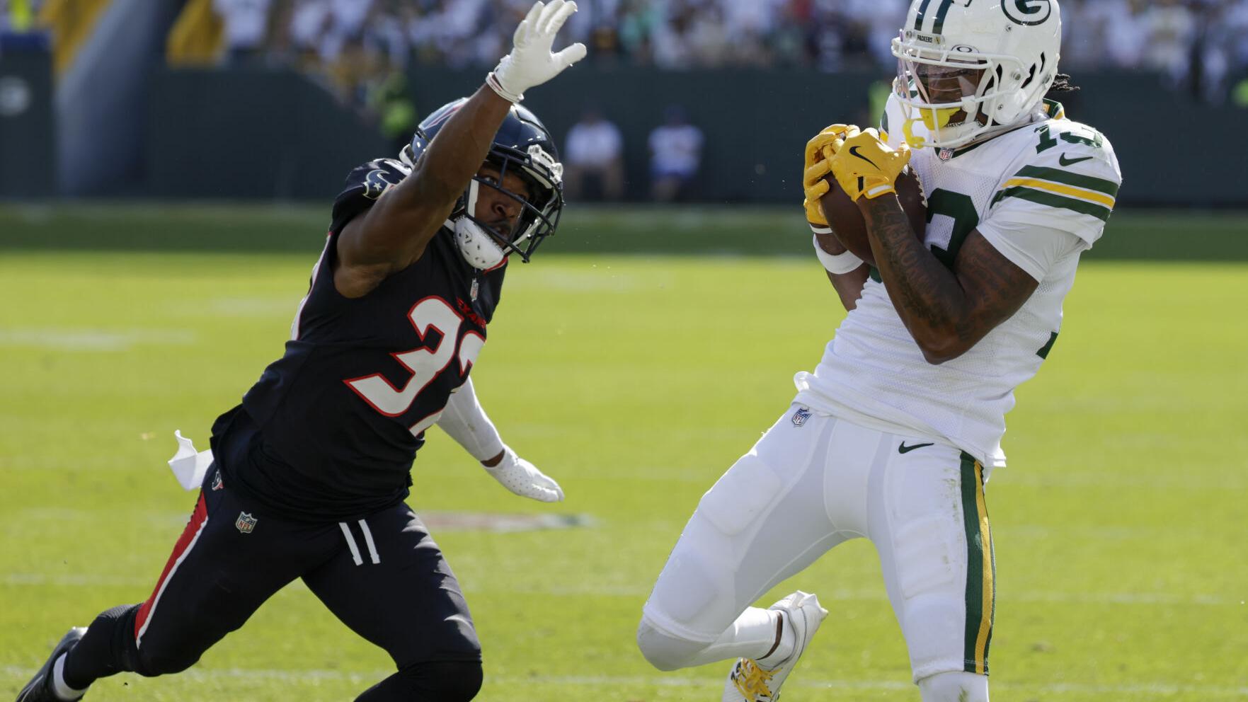 Dontayvion Wicks believes Jordan Love’s return to practice will bring back their chemistry, eliminate drops